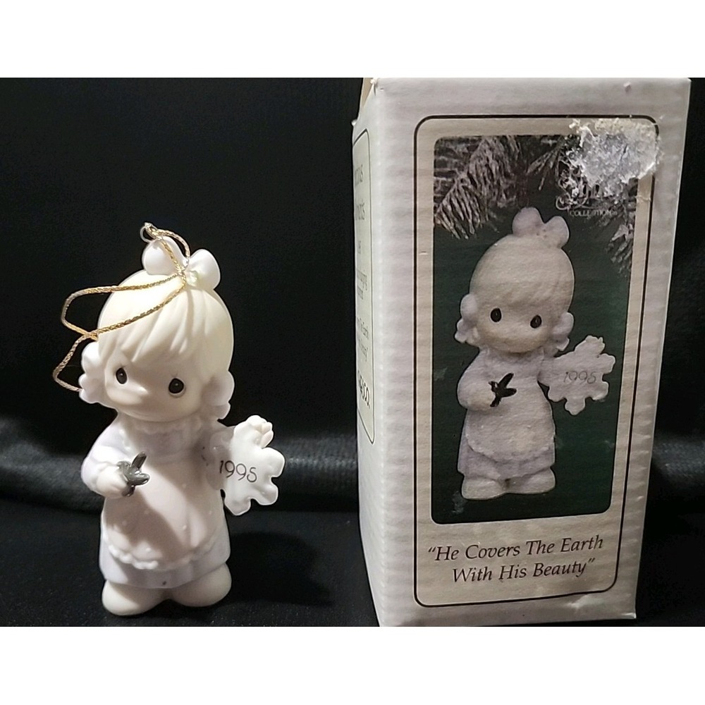 Precious Moments‎ 1995 He Covers the Earth with His Beauty Figurine 142654